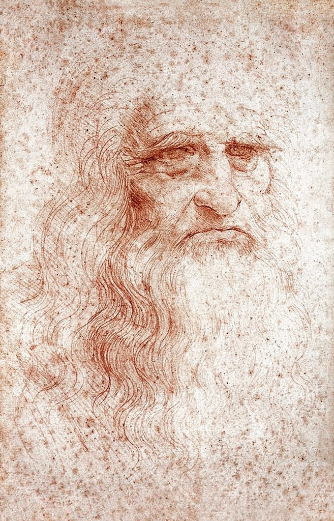 Leonardo da Vinci's Self-portrait (1512)